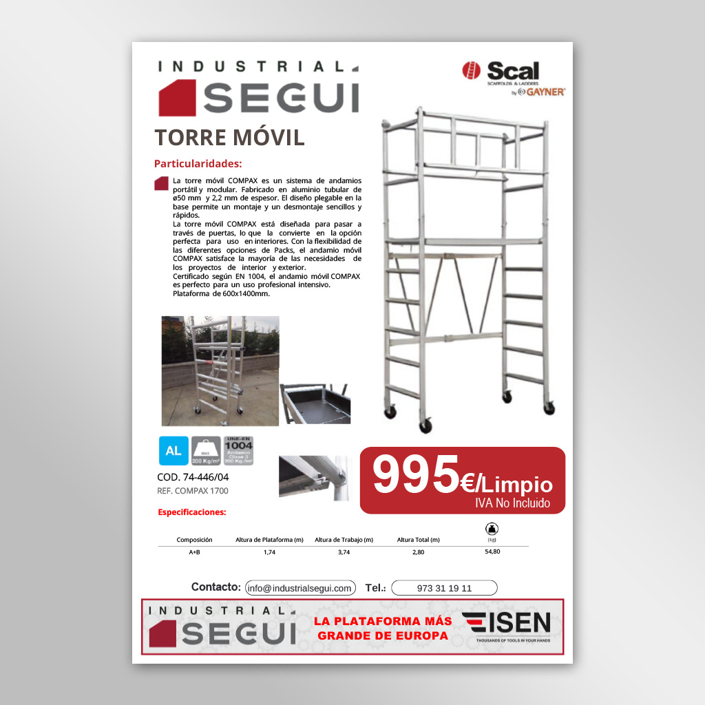 TORRE MOVIL GAYNER ES